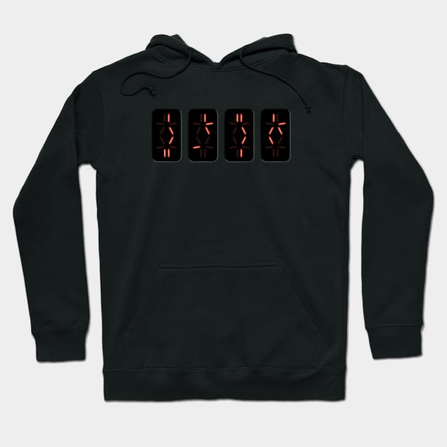 Predator Self-Destruct Countdown Timer Hoodie by GraphicGibbon